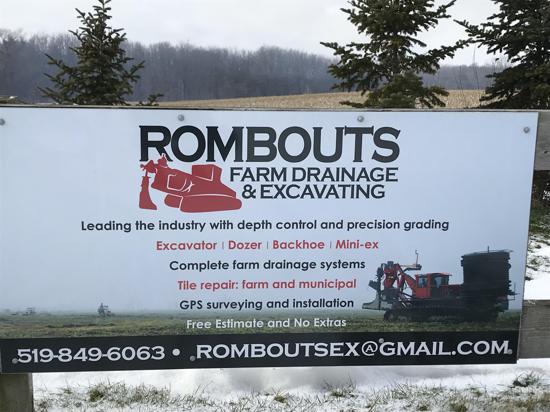 Rombouts Farm Drainage and Excavating
